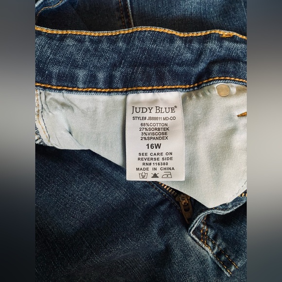 Judy Blue High Waisted Flared Denim Jeans - Picture 10 of 16